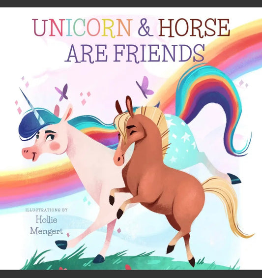 Unicorn & Horse are Friends