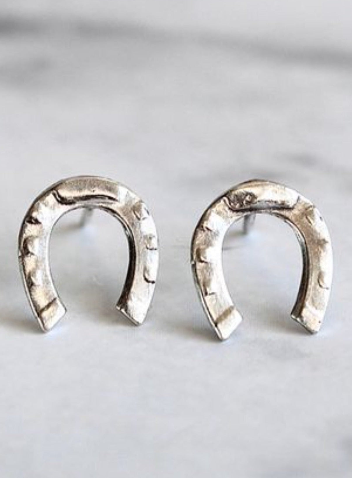 Silver Horseshoe earrings