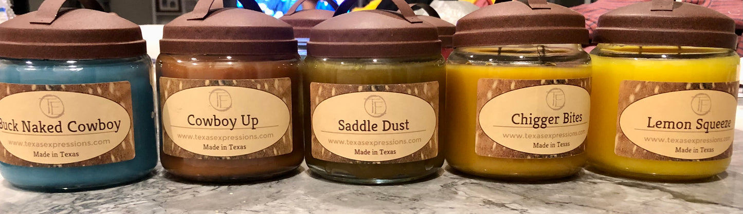 Texas expressions candles